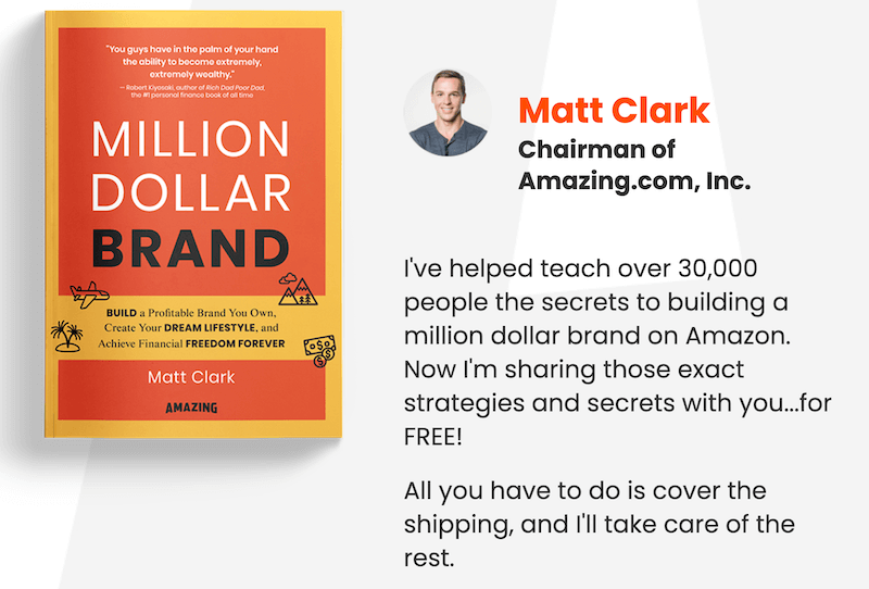 Million Dollar Brand Book + Matt Clark